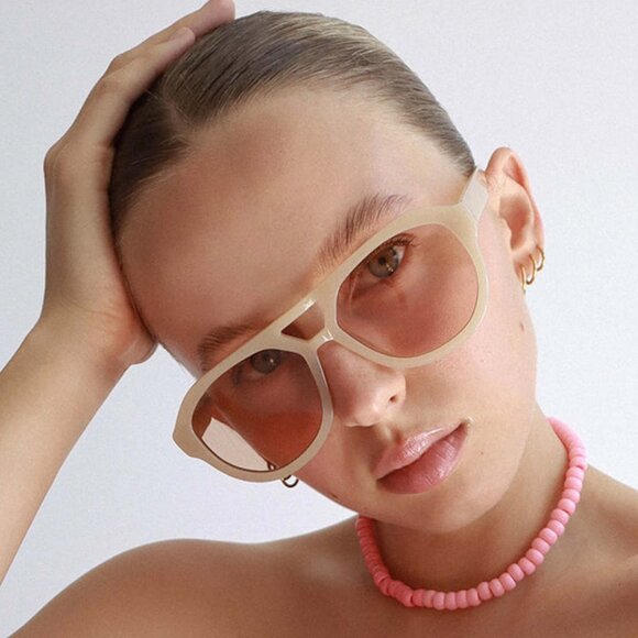 RAIE Eyewear The Stevie sunglasses - Latte - Picture 2 of 4